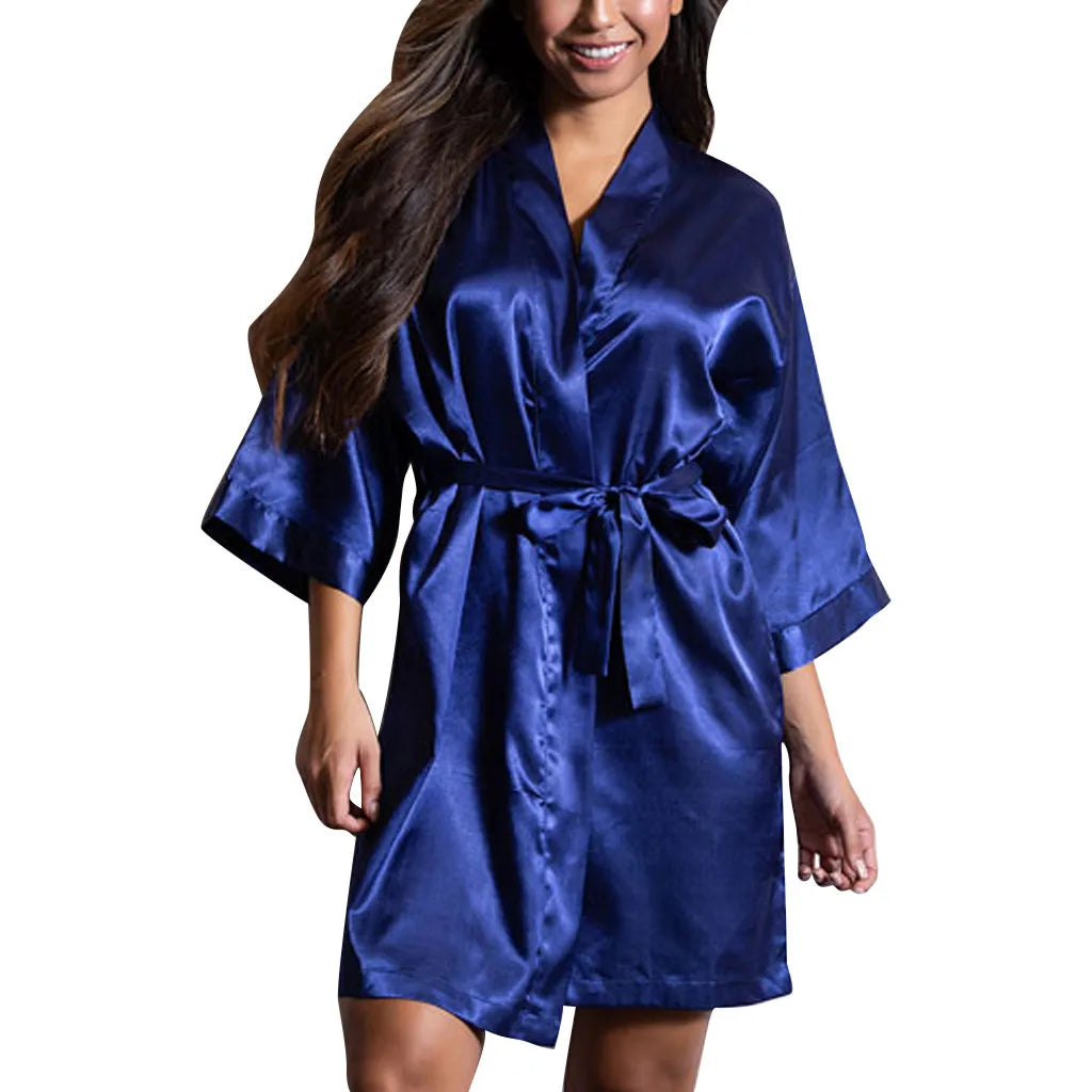 Silk Satin Night Elegance Nightgown