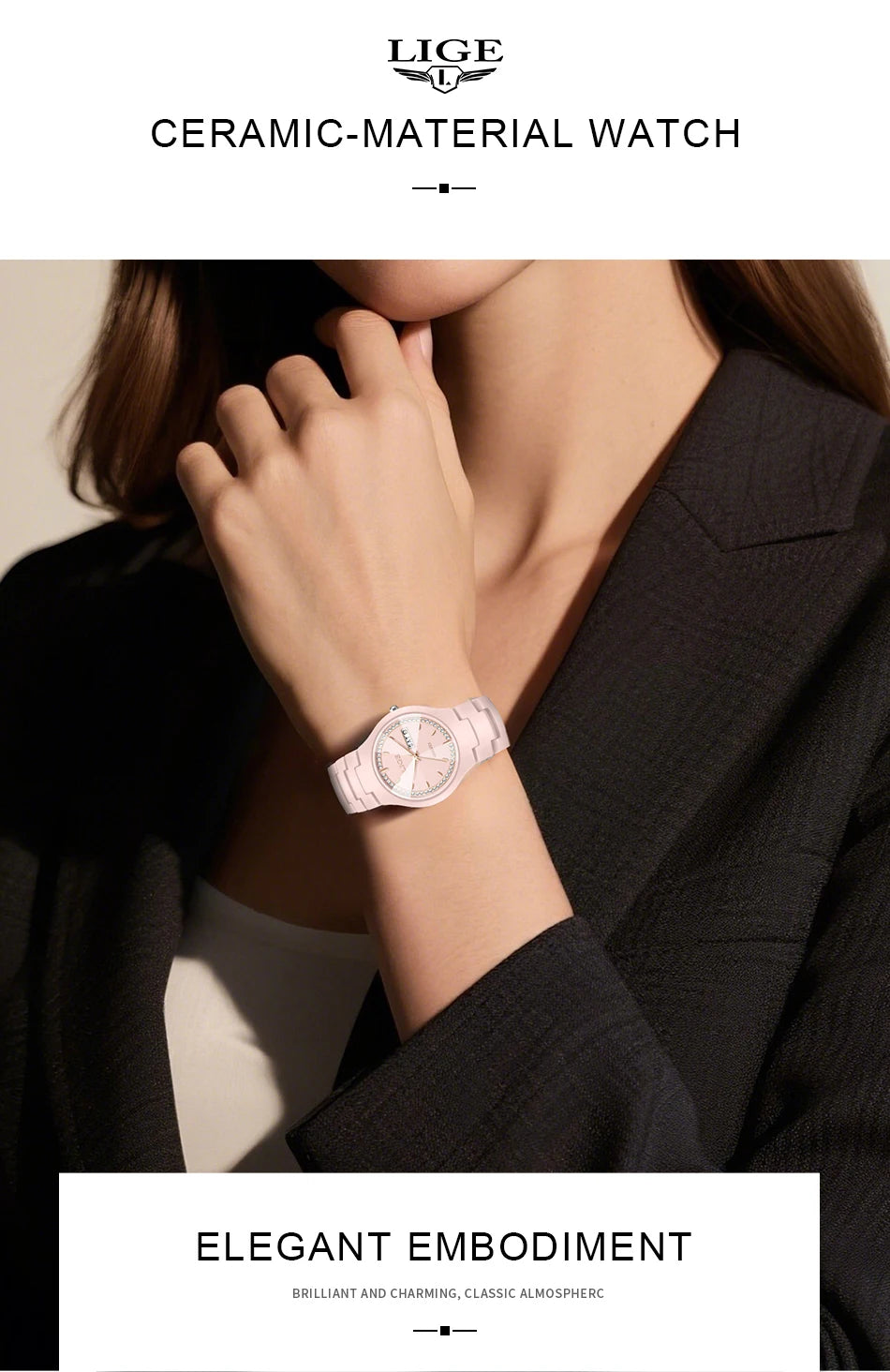 The Stella Ceramic Timepiece