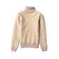 Women’s Velvet‑Lined Thick Turtleneck Sweater
