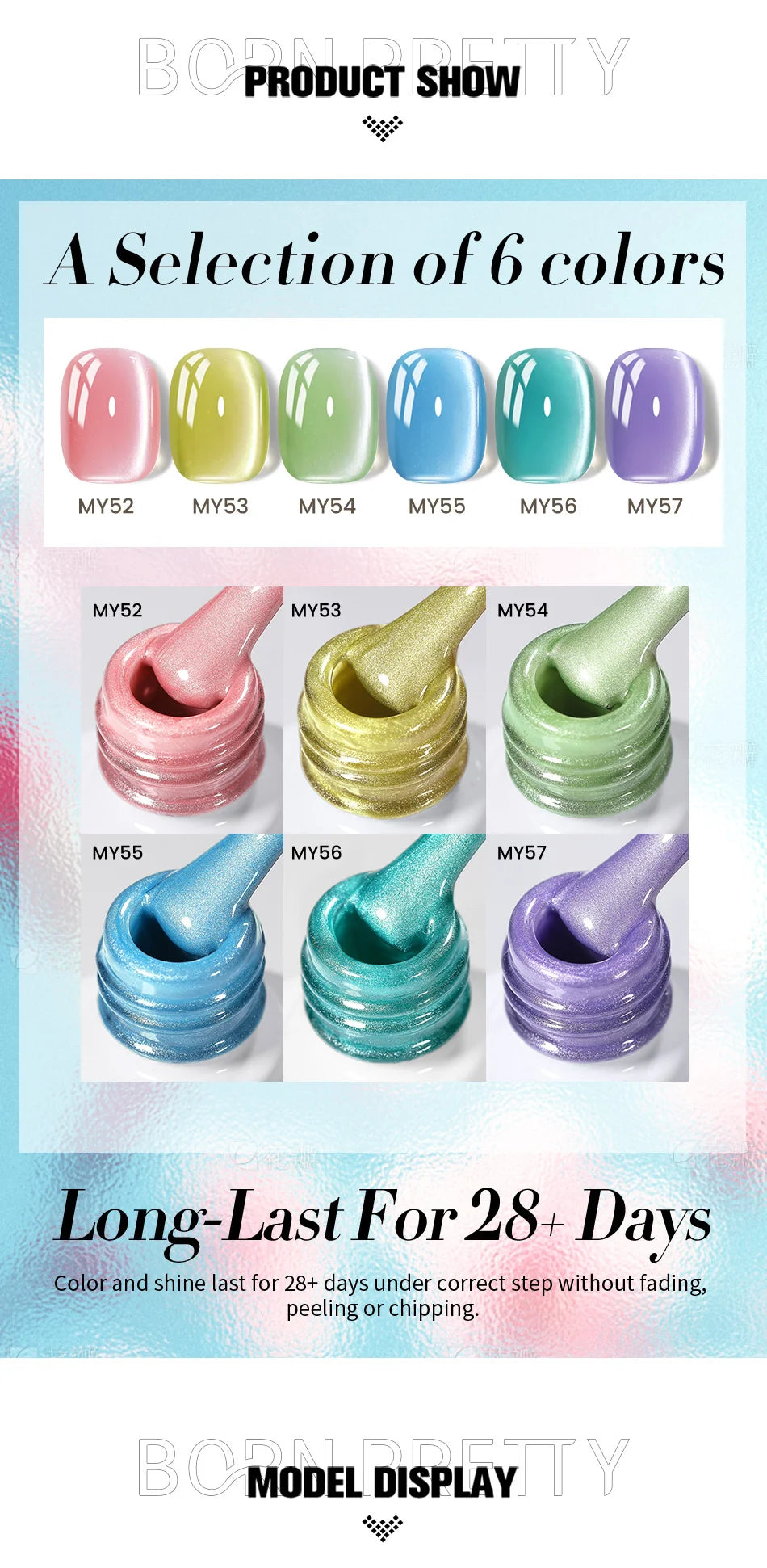 "Moonlight Cat Eye" Gel Manicure