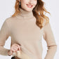 Women’s Velvet‑Lined Thick Turtleneck Sweater