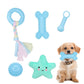 5-pack pet toys plush dog