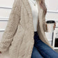 Women’s Thick Plush Hooded Cardigan
