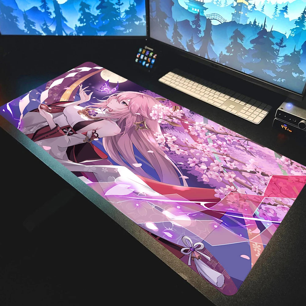 Genshin Impact Anime Mouse Pad - XXL Gaming Mat