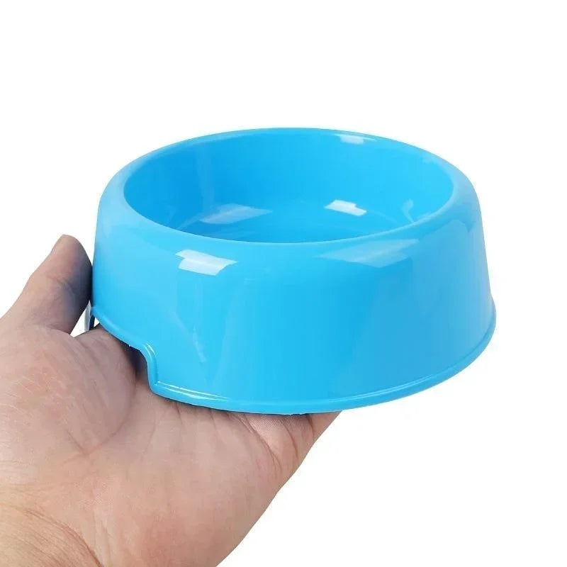 Pet Bowls Dog Cat Plastic Food