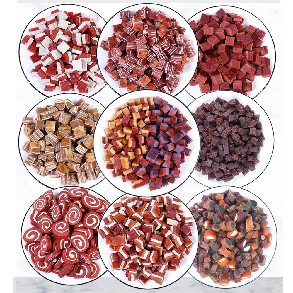 Diced Beef Dog Treats for Small,