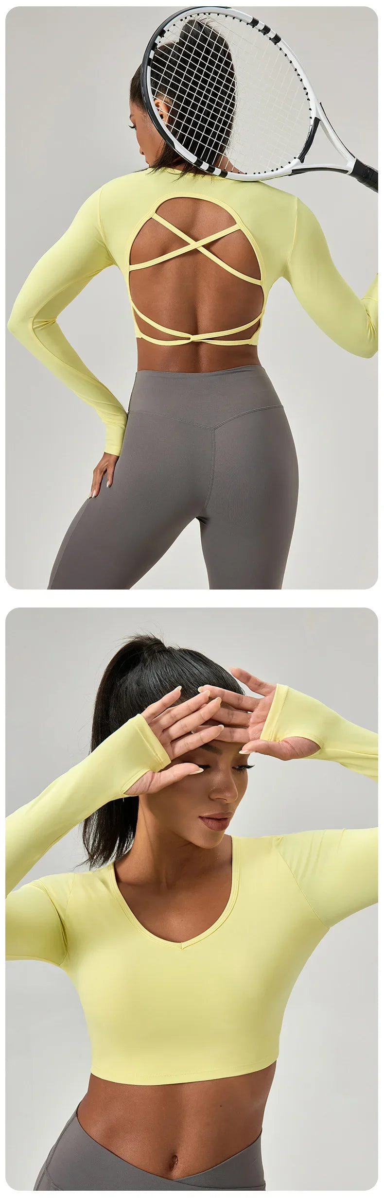 Active Form Long‑Sleeve Fitness Top