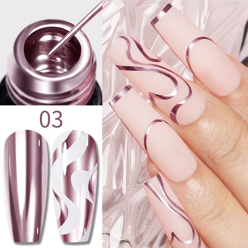 The Ultimate Chrome Mirror Liner Gel