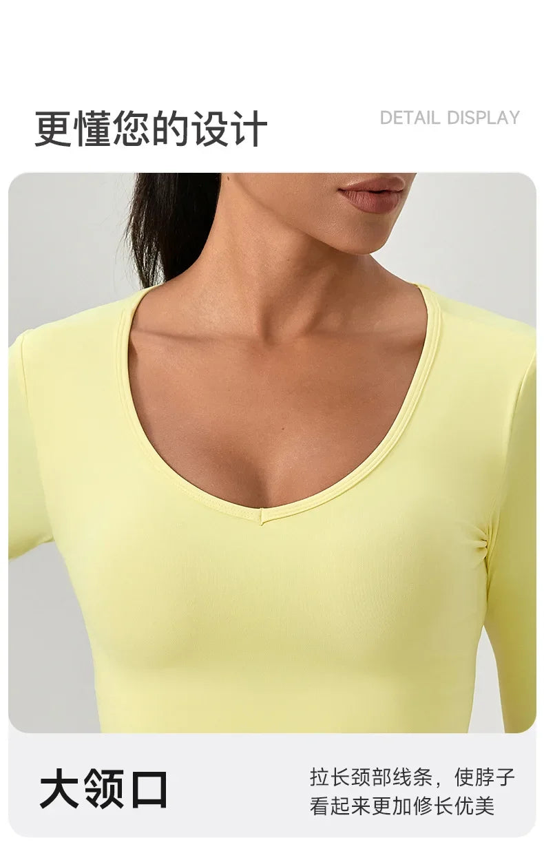 Active Form Long‑Sleeve Fitness Top