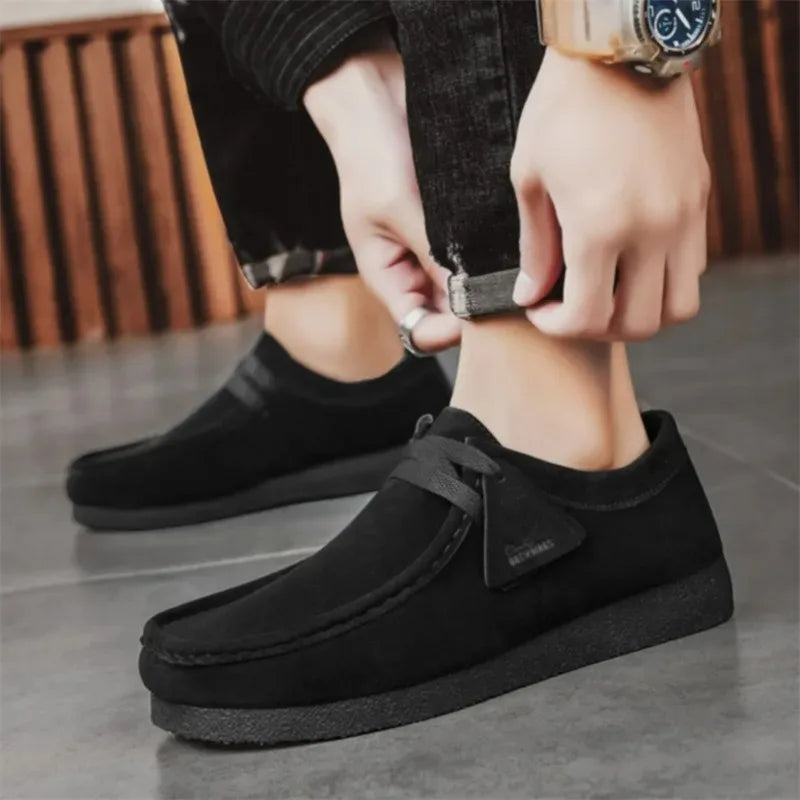 Fashion Men Casual Shoes Suede