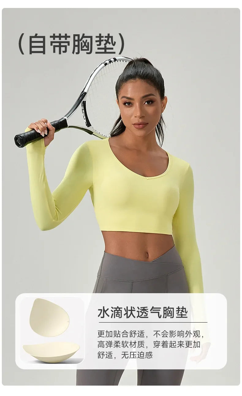 Active Form Long‑Sleeve Fitness Top