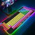 Gaming Keyboard Mat RGB Ergonomic Mouse Pad - XXL