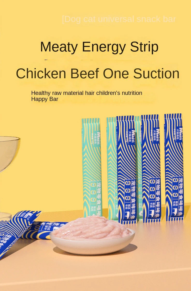 Cat snacks cat strips 15g into