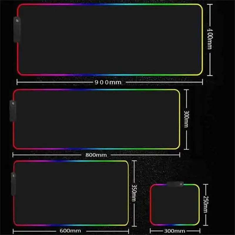 Gaming Keyboard Mat RGB Ergonomic Mouse Pad - XXL