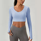 Active Form Long‑Sleeve Fitness Top