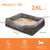 Large Dog Bed Soft Comfortable Anti Allergy Warm Fleece Removable Washable Cover Pet Bed Waterproof