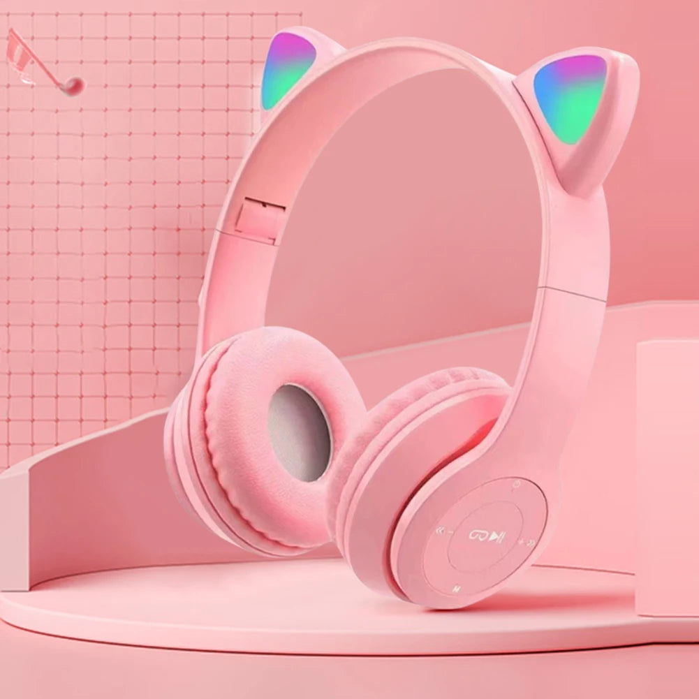 Wireless Headphones Cat Ear