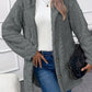 Women’s Thick Plush Hooded Cardigan