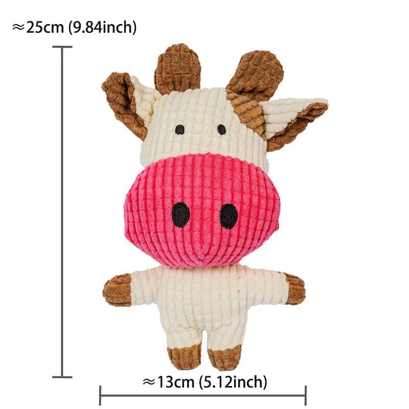 Cute Dog Plush Toys Teething