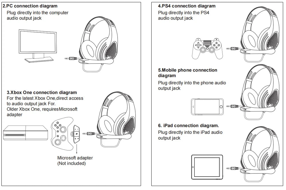 3.5mm Wired Over-Ear Headphones