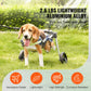 SucceBuy 2 Wheels Dog Wheelchair for Back Legs Pet Wheelchair Dog Cart/Wheelchair for Disabled Paralysis Hind Limb Weak Pet