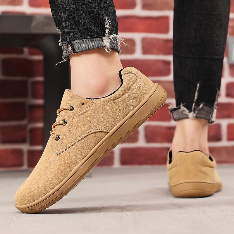 Men’s Wide‑Toe Minimalist Sneakers