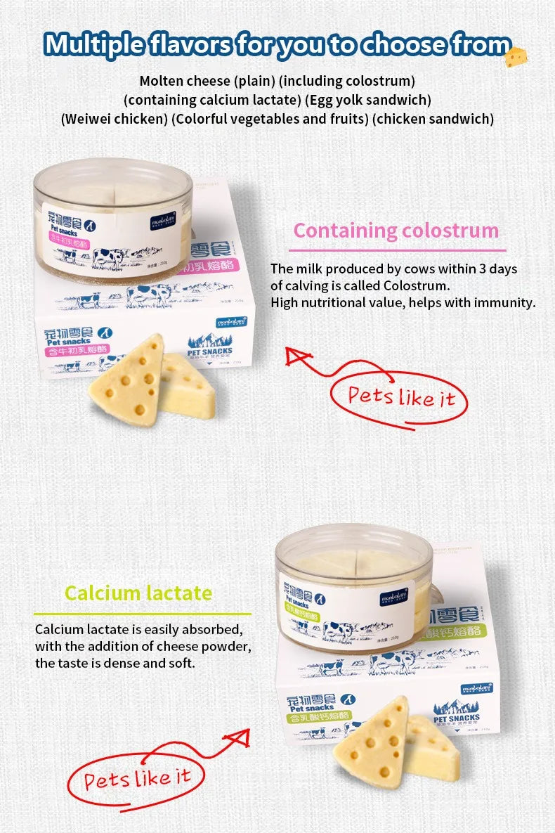 Pet Freeze-dried Food High Calcium Cheese