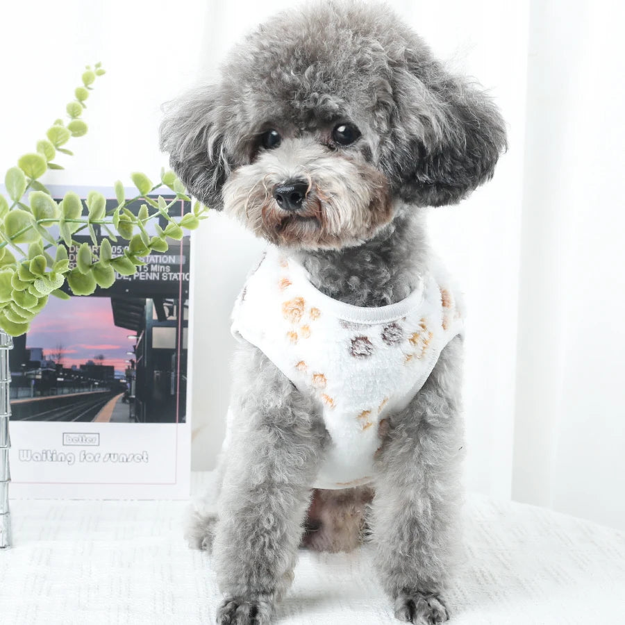 Flannel pet clothing