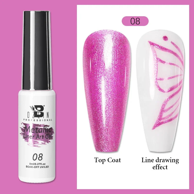 The Ultimate Chrome Mirror Liner Gel