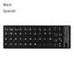 "Laptop Keyboard Sticker Protective Film - Multi-Language"