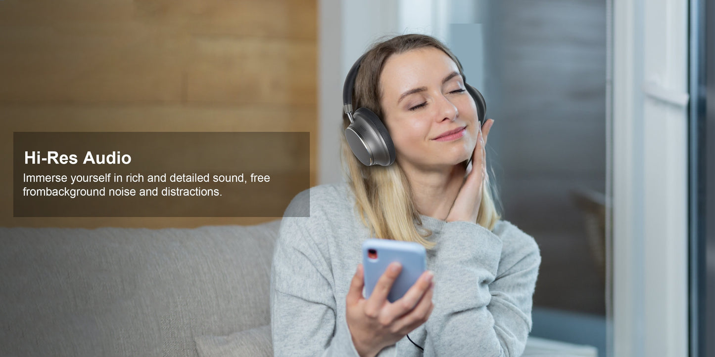 Men’s Bluetooth Over‑Ear Headphones