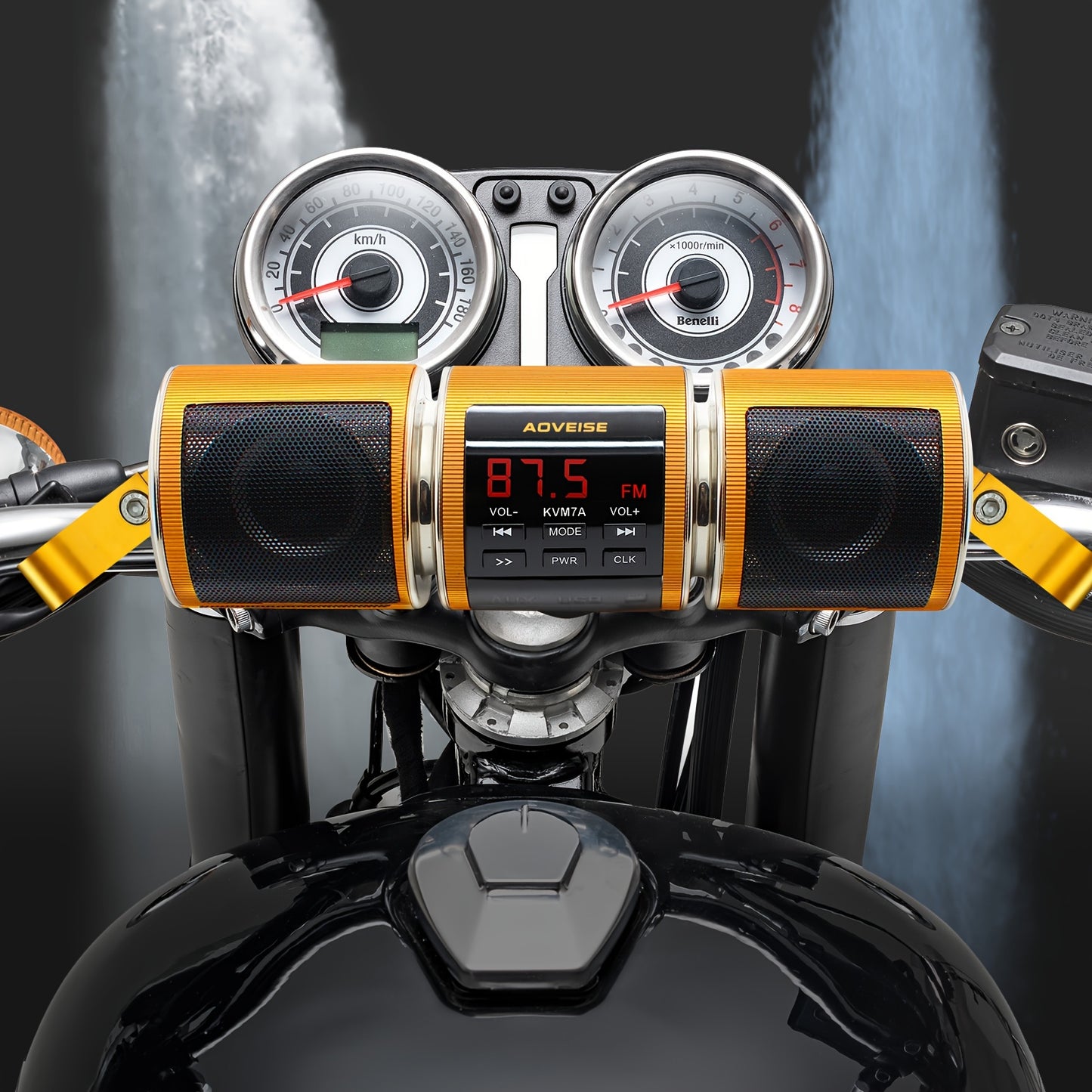 Waterproof Wireless Motorcycle ATV