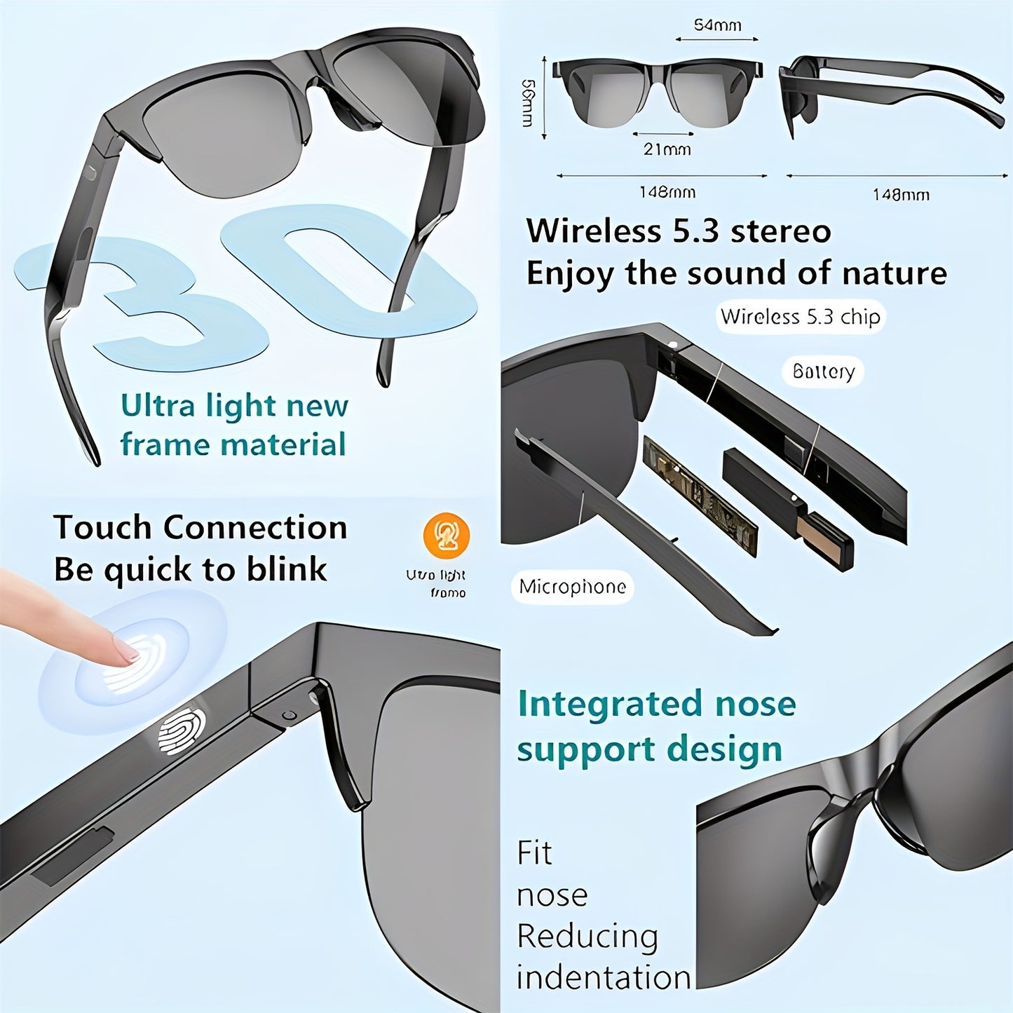 Streamline Smart Glasses -